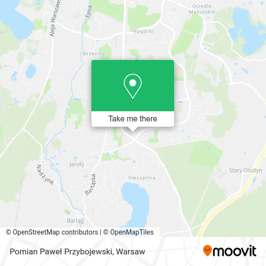 Pomian Paweł Przybojewski map