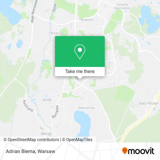 Карта Adrian Biema