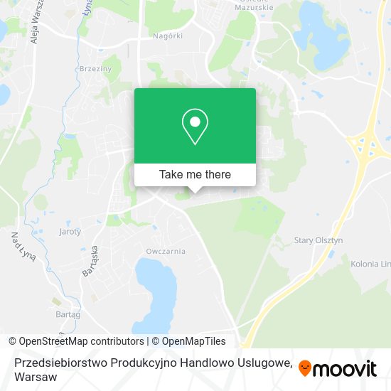 Przedsiebiorstwo Produkcyjno Handlowo Uslugowe map