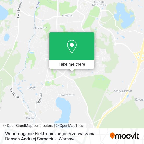 Wspomaganie Elektronicznego Przetwarzania Danych Andrzej Samociuk map