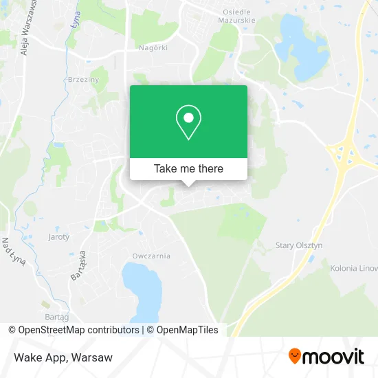 Карта Wake App