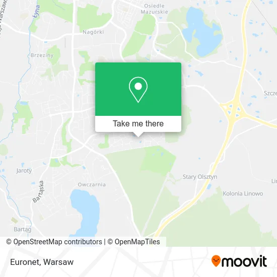 Euronet map