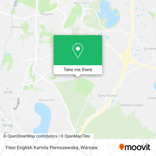 Flexi English Kamila Poroszewska map