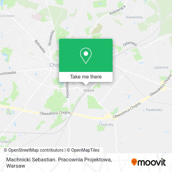 Machnicki Sebastian. Pracownia Projektowa map