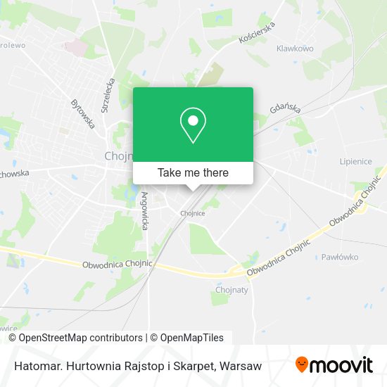 Карта Hatomar. Hurtownia Rajstop i Skarpet