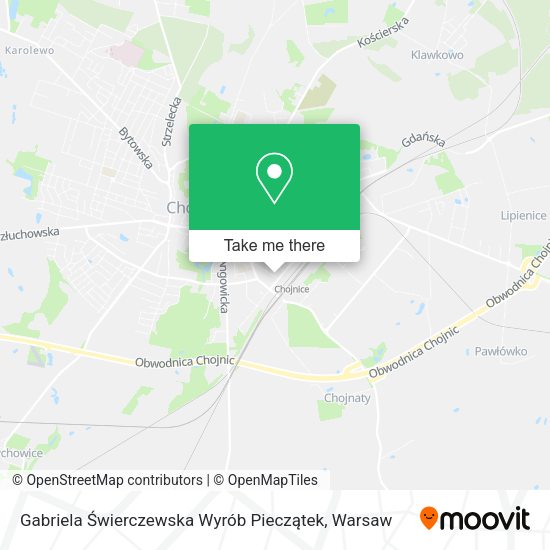 Gabriela Świerczewska Wyrób Pieczątek map