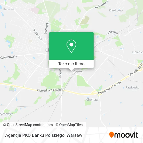 Карта Agencja PKO Banku Polskiego