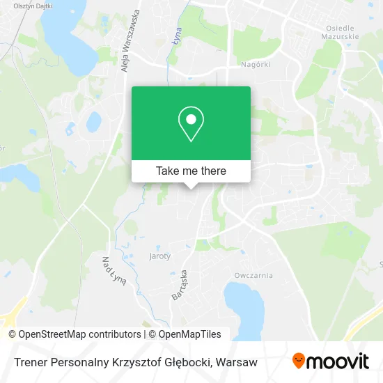 Trener Personalny Krzysztof Głębocki map