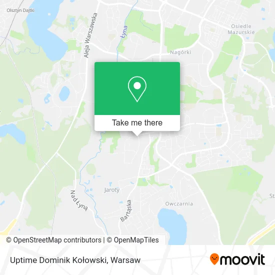 Карта Uptime Dominik Kołowski