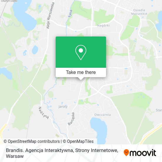 Brandis. Agencja Interaktywna, Strony Internetowe map