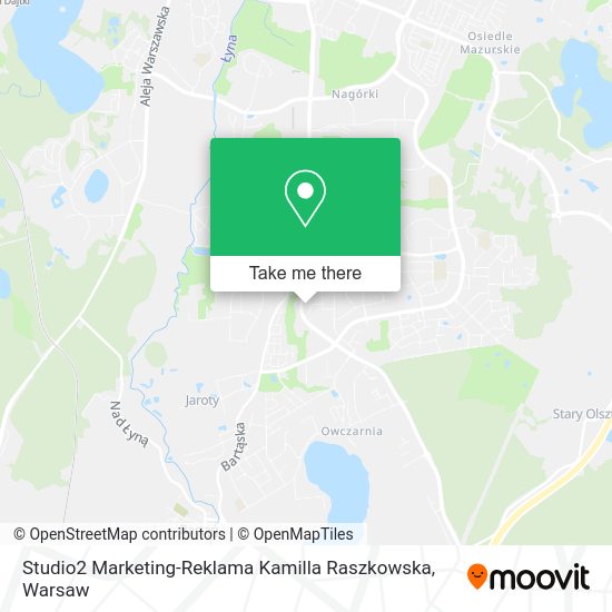 Studio2 Marketing-Reklama Kamilla Raszkowska map