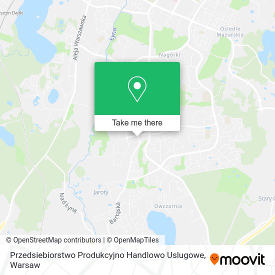 Przedsiebiorstwo Produkcyjno Handlowo Uslugowe map