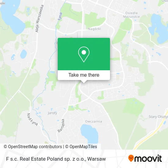 Карта F s.c. Real Estate Poland sp. z o.o.