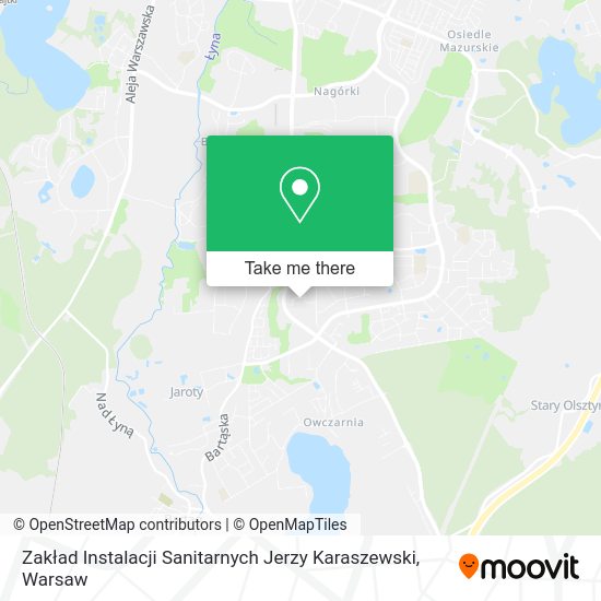 Zakład Instalacji Sanitarnych Jerzy Karaszewski map