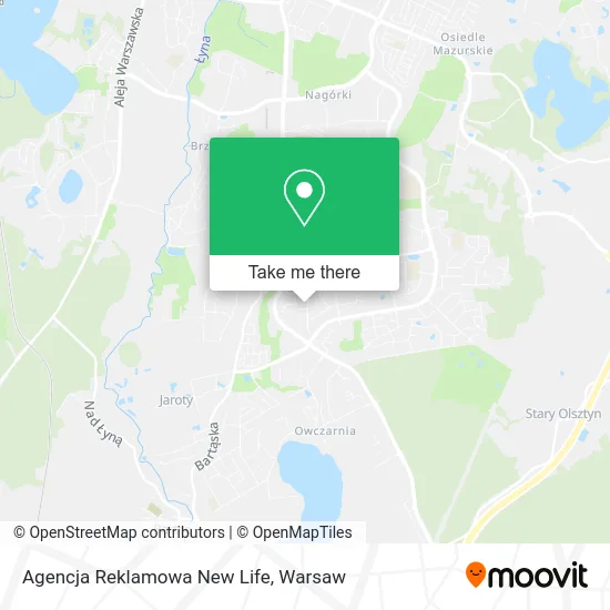 Карта Agencja Reklamowa New Life