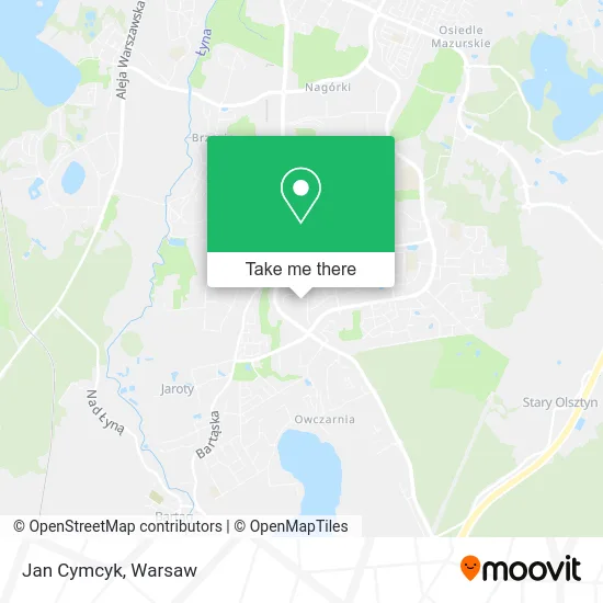 Jan Cymcyk map