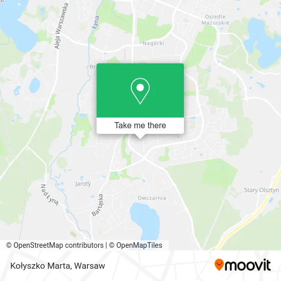 Карта Kołyszko Marta