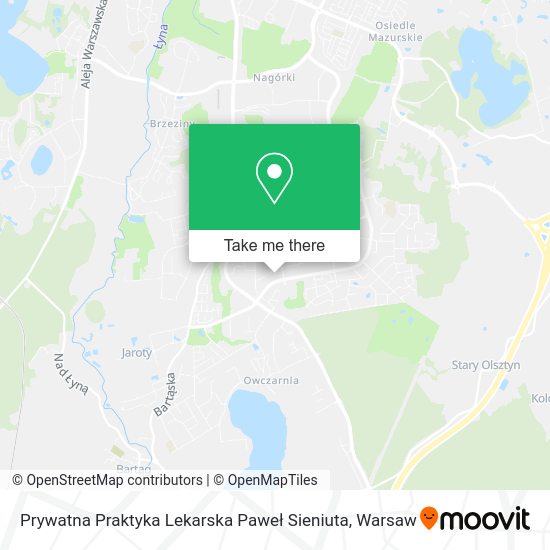 Prywatna Praktyka Lekarska Paweł Sieniuta map