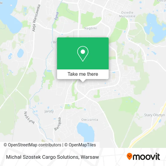 Карта Michał Szostek Cargo Solutions