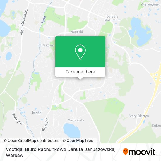 Vectiqal Biuro Rachunkowe Danuta Januszewska map