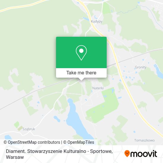 Diament. Stowarzyszenie Kulturalno - Sportowe map