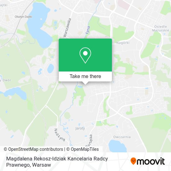 Magdalena Rekosz-Idziak Kancelaria Radcy Prawnego map