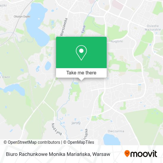 Biuro Rachunkowe Monika Mariańska map