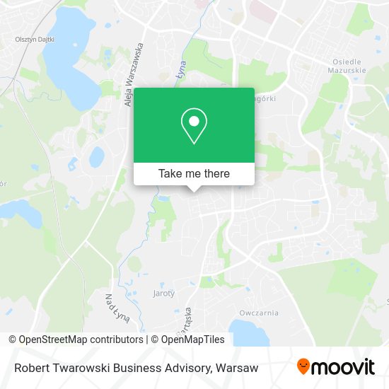 Robert Twarowski Business Advisory map