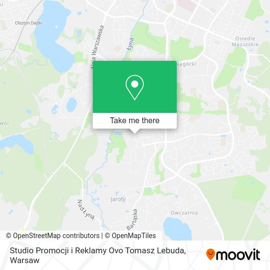 Studio Promocji i Reklamy Ovo Tomasz Lebuda map