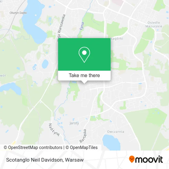 Карта Scotanglo Neil Davidson