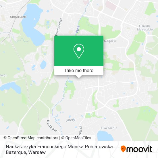 Nauka Jezyka Francuskiego Monika Poniatowska Bazerque map