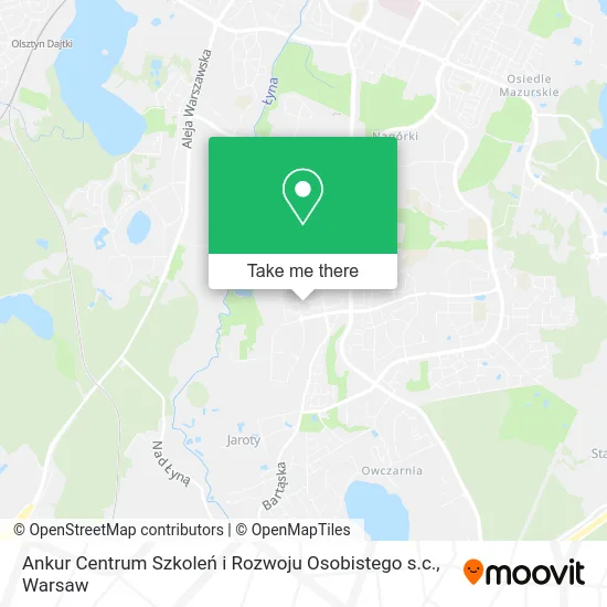 Карта Ankur Centrum Szkoleń i Rozwoju Osobistego s.c.