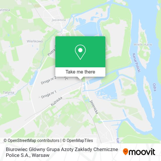 Biurowiec Główny Grupa Azoty Zakłady Chemiczne Police S.A. map