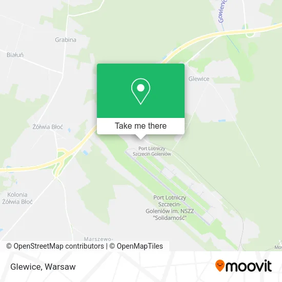 Карта Glewice