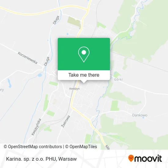 Karina. sp. z o.o. PHU map