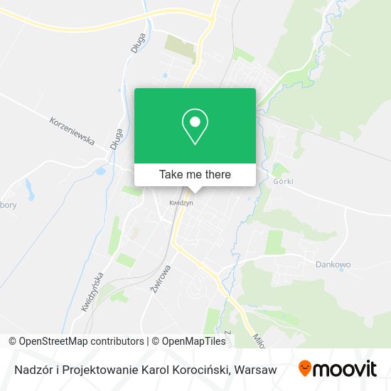 Nadzór i Projektowanie Karol Korociński map