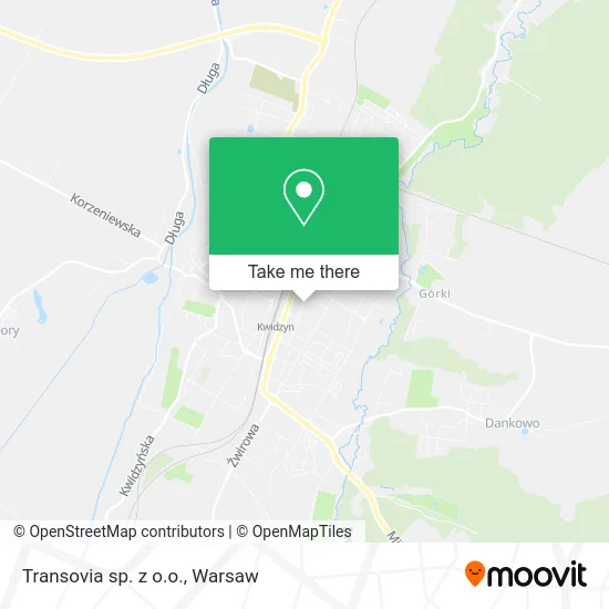 Transovia sp. z o.o. map