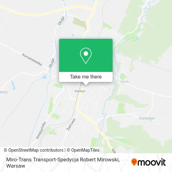 Miro-Trans Transport-Spedycja Robert Mirowski map