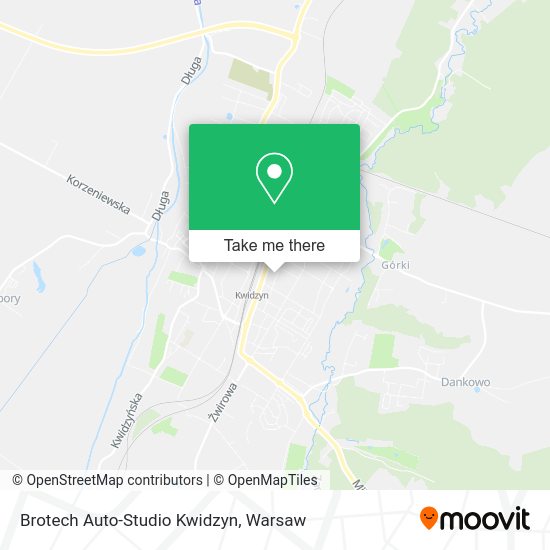 Карта Brotech Auto-Studio Kwidzyn