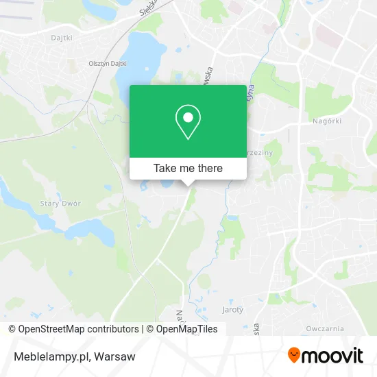 Карта Meblelampy.pl