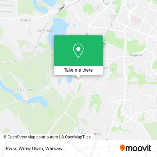 Карта Rwss Wmw Uwm