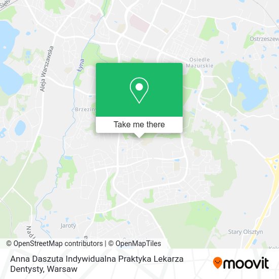 Anna Daszuta Indywidualna Praktyka Lekarza Dentysty map