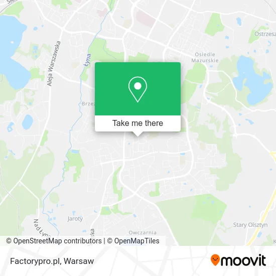 Карта Factorypro.pl