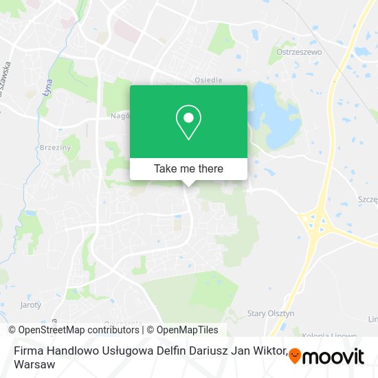 Firma Handlowo Usługowa Delfin Dariusz Jan Wiktor map