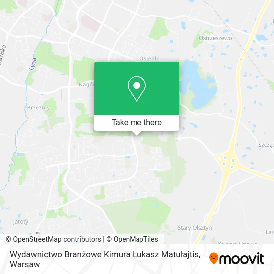 Wydawnictwo Branżowe Kimura Łukasz Matułajtis map