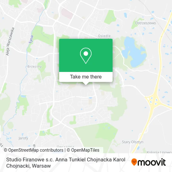 Studio Firanowe s.c. Anna Tunkiel Chojnacka Karol Chojnacki map