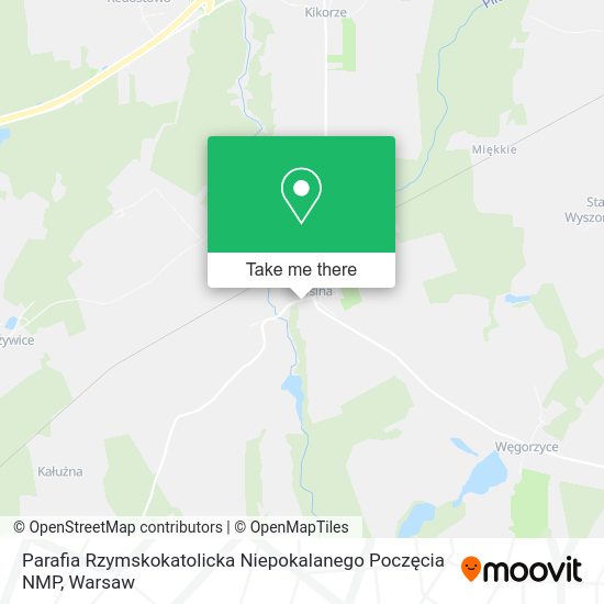 Parafia Rzymskokatolicka Niepokalanego Poczęcia NMP map