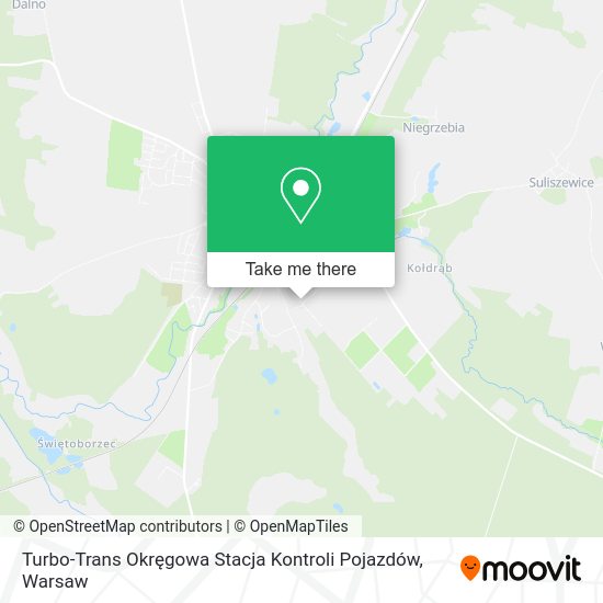 Turbo-Trans Okręgowa Stacja Kontroli Pojazdów map