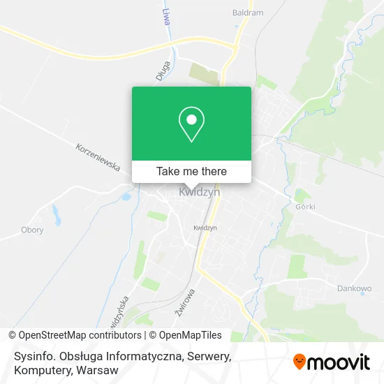 Карта Sysinfo. Obsługa Informatyczna, Serwery, Komputery