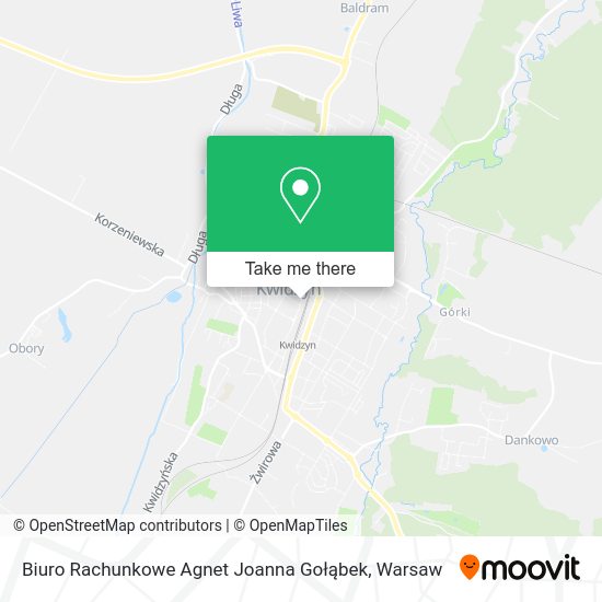 Biuro Rachunkowe Agnet Joanna Gołąbek map